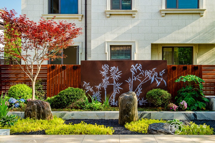 融創(chuàng)灣海墅別墅庭院設(shè)計(jì)施工